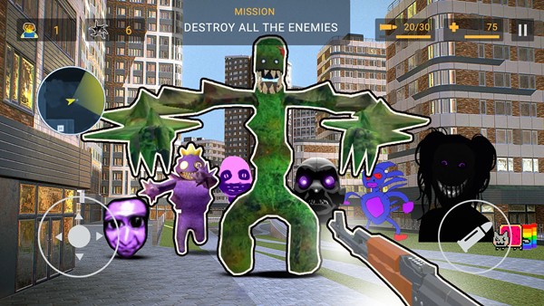 Nextbots沙盒射击 Nextbots沙盒射击