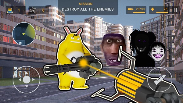 Nextbots沙盒射击 Nextbots沙盒射击