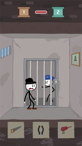 逃离监狱火柴人9截图