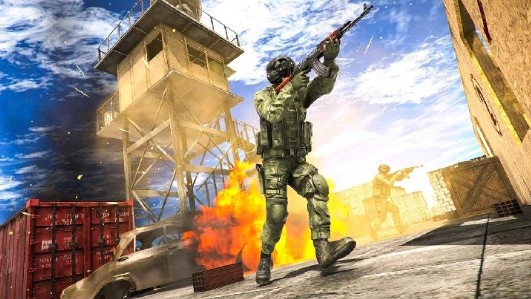 反恐精英fps游戏内置菜单版截图