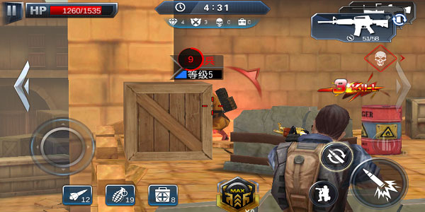 火线冲突无限金币钻石版