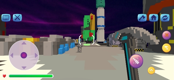 太空3D像素世界