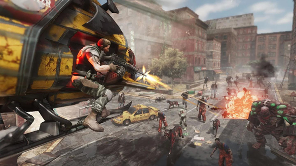 僵尸火力3d无限子弹版截图