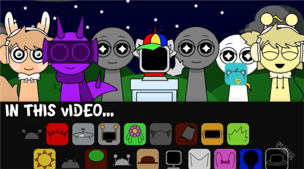 节奏盒子Sprunki夜间版