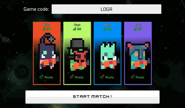 AstroBrawl像素太空对决