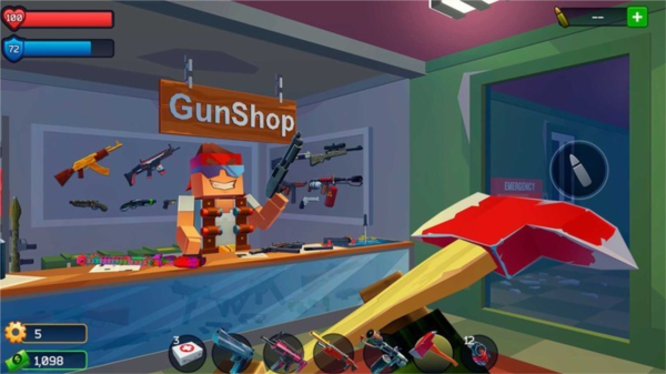 像素人大战僵尸