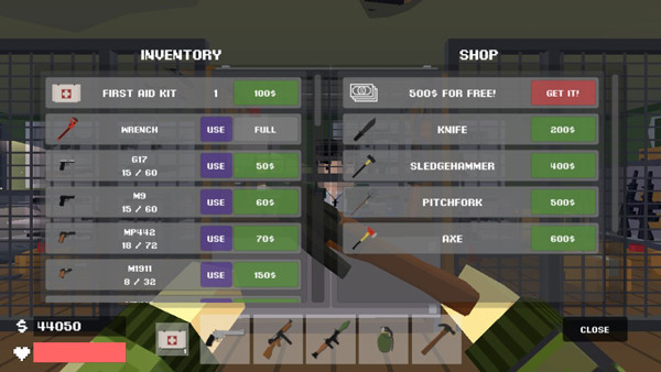 像素人大战僵尸